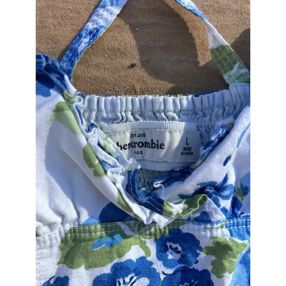 Abercrombie Kids Girls L Midi Dress Floral - Picture 2 of 3
